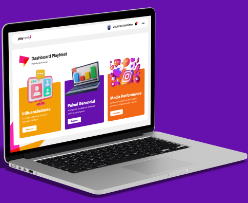 laptop com o playnest